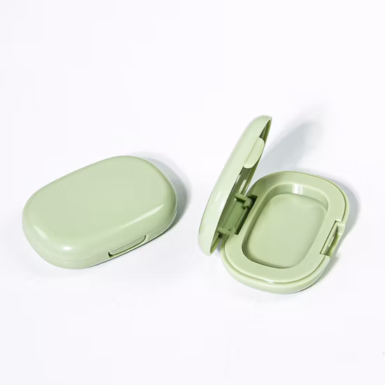 Custom Square Empty Plastic Eye Shadow Powder Compact Container