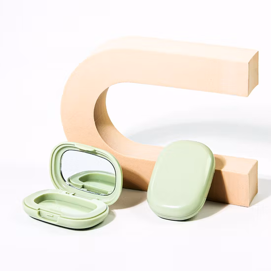 Custom Square Empty Plastic Eye Shadow Powder Compact Container